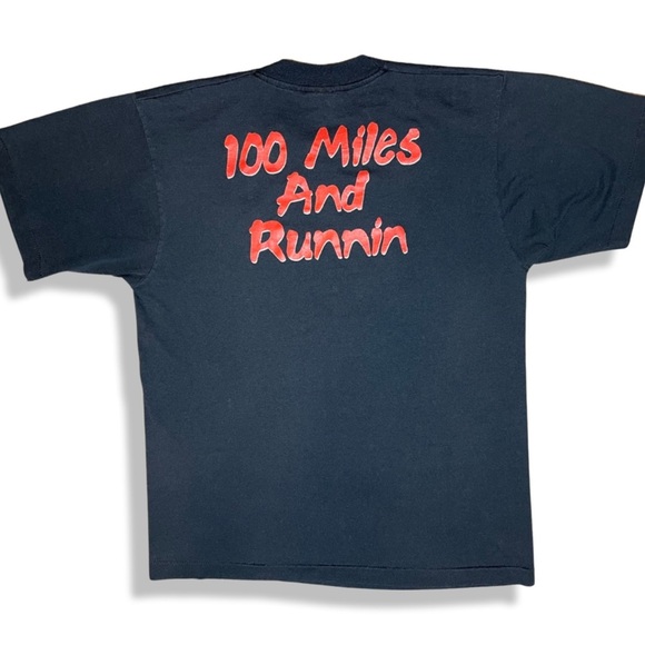 Rare Made In USA Single Stitch Vintage 1990 NWA 100 Miles And Runnin Rap Tee - Picture 2 of 7